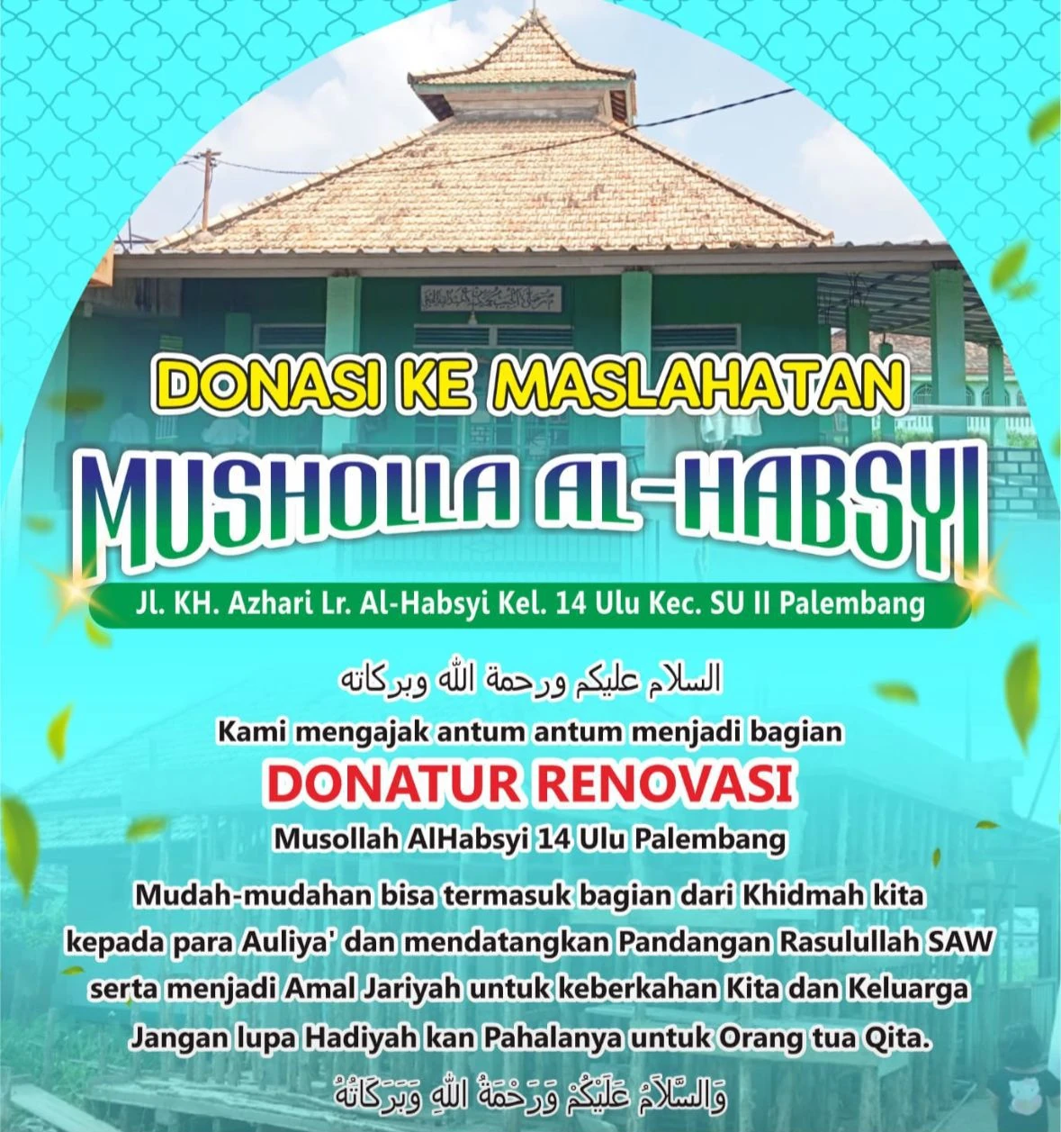 Bantu Renovasi Musholla Al-Habsyi